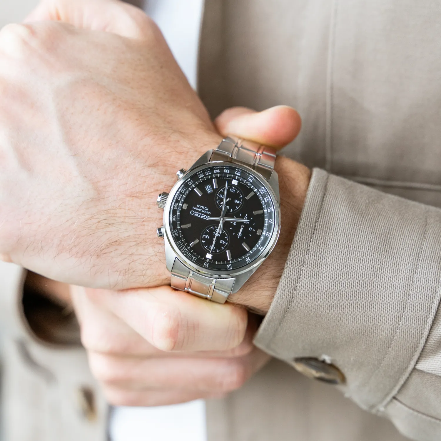 Seiko Chronograph SSB379P1