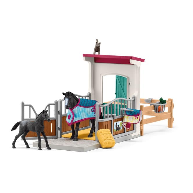 HORSE CLUB - Pferdebox mit Stute und Fohlen