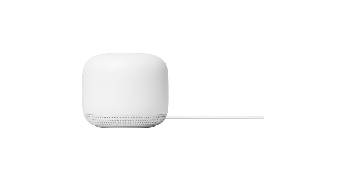GoogleNest Wifi Router + Point mesh router  (Wit)