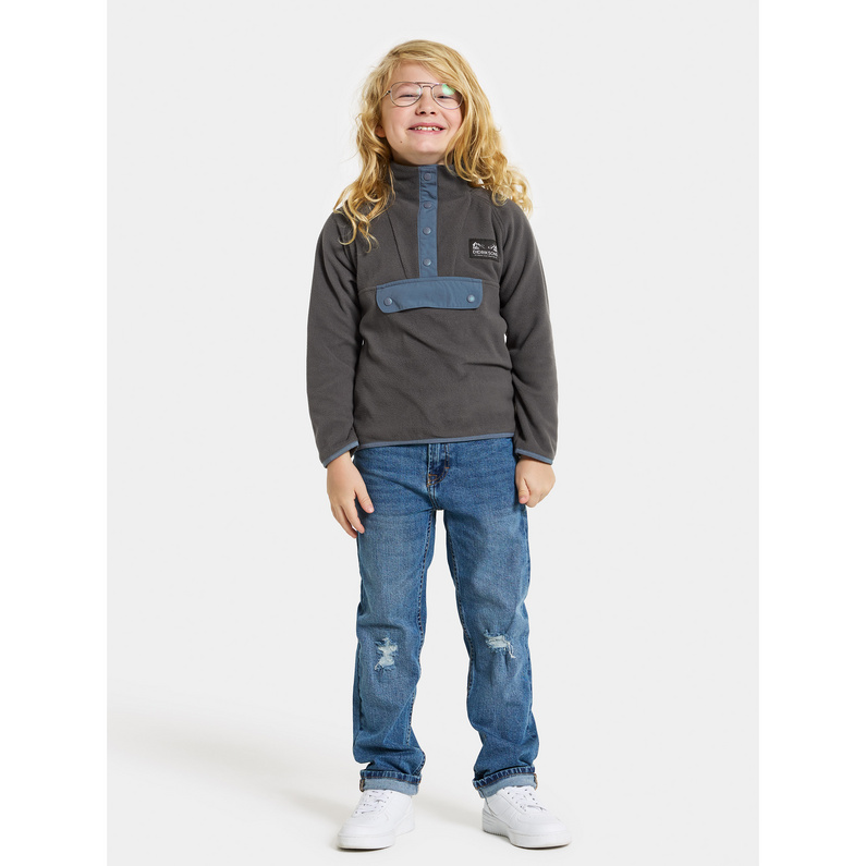 Didriksons Kinder Yokto 1/2 Button Pullover