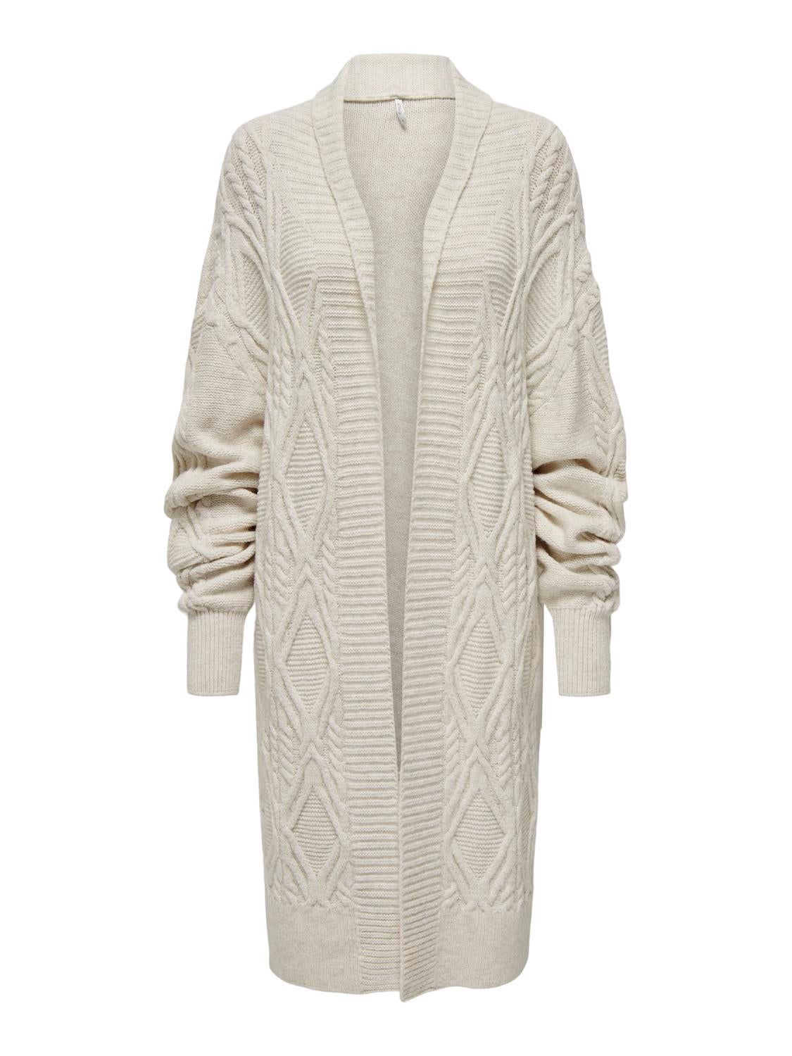 ONLKONEY Strickjacke Whitecap Gray