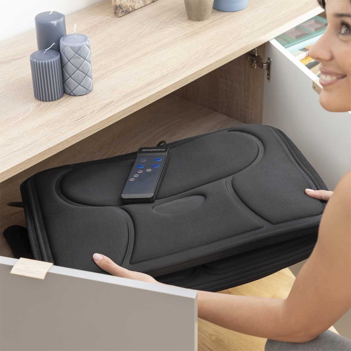 Tapis de massage - Corps - Noir