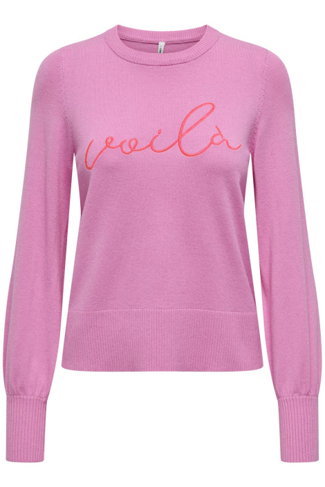 Only roze dames trui