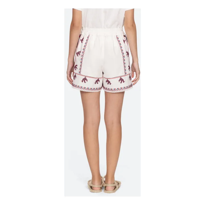 Sea NY Short Brodé Beena | Blanc