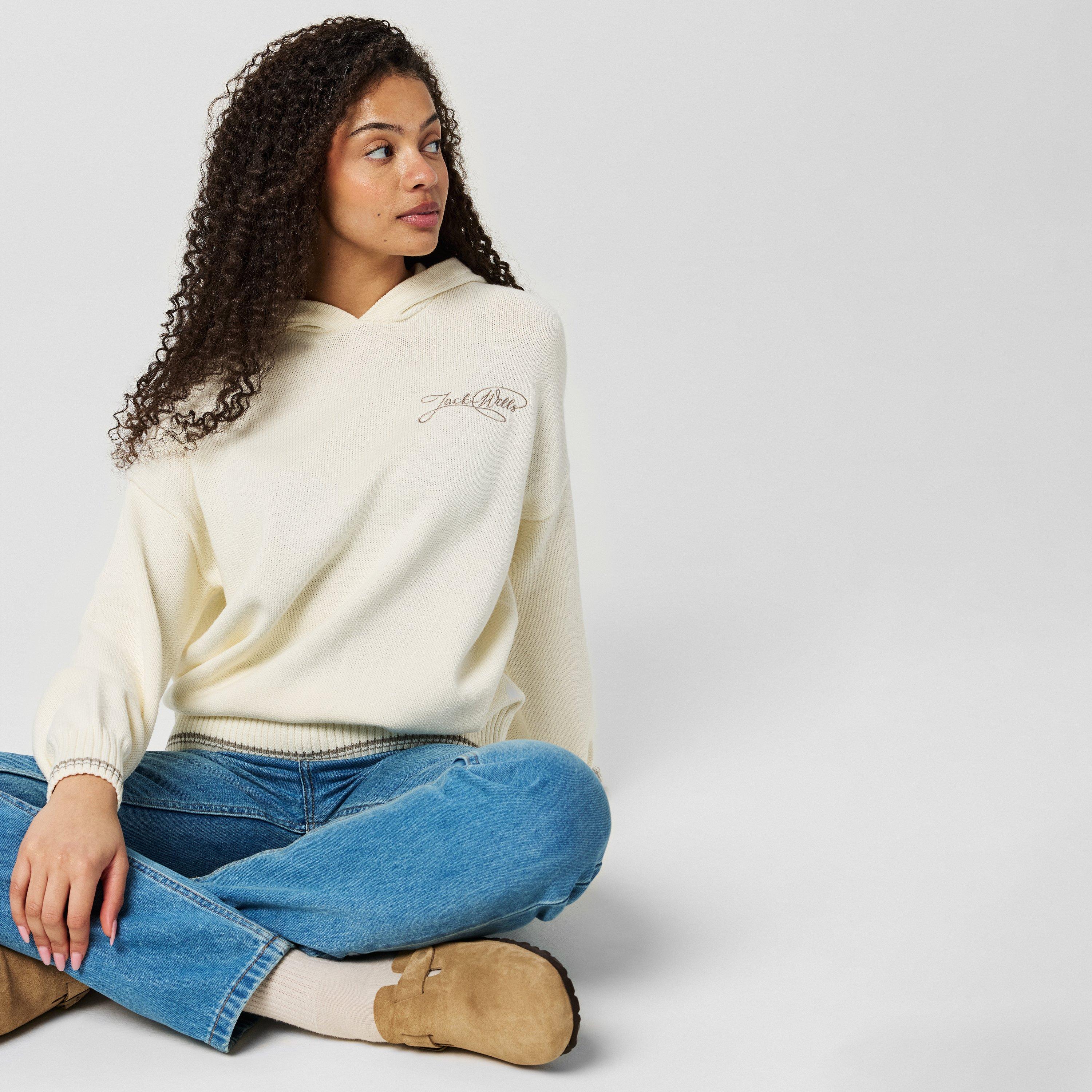 Jack Wills Tipped Knit Hoody