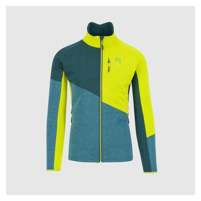 Polaire Karpos Federa Full Zip Bleu/Jaune