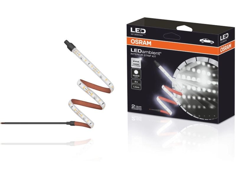 OSRAM LEDambient Tuning Lights Interior Strip Kit PKW App-gesteuerte stylische LED-Beleuchtung 1.5 m