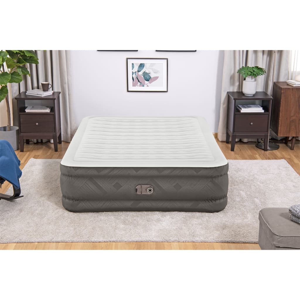 Cama inflável Bestway Fortech com bomba integrada 203x152x46 cm
