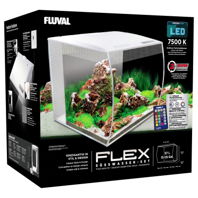 Fluval Flex Aquarium 57l weiss