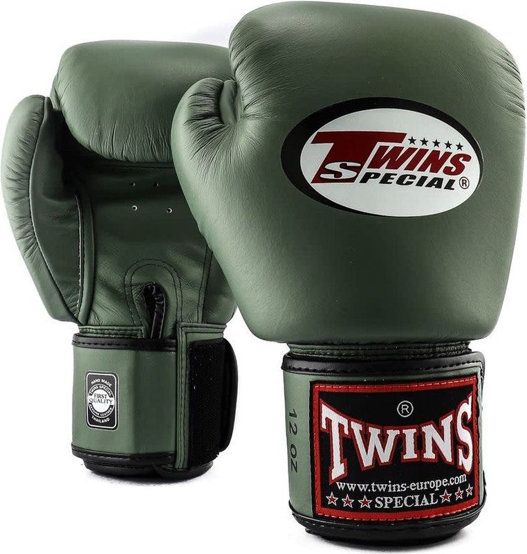 Twins (kick)bokshandschoenen BGVL3 Militairy 10oz
