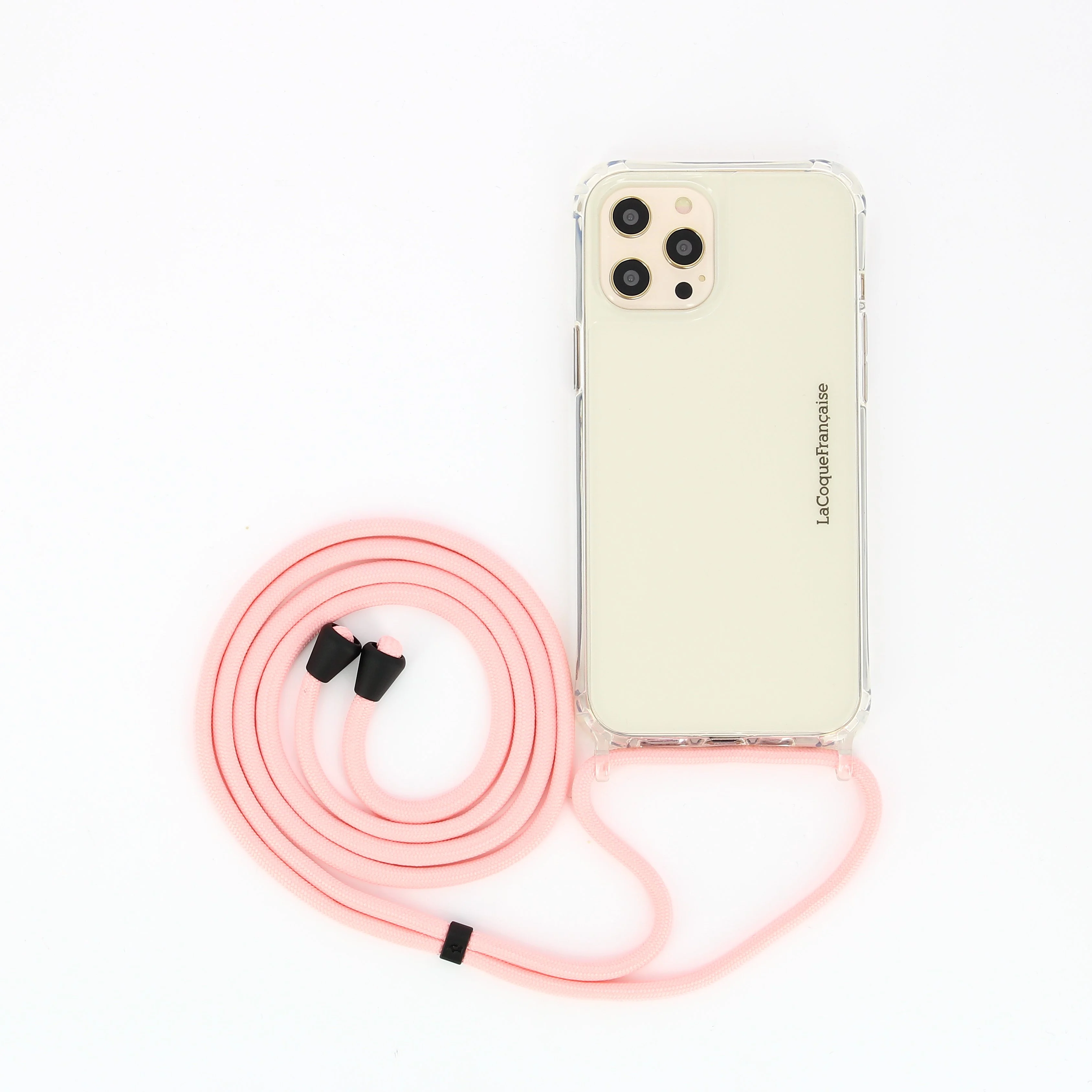 NINA - Cordon de téléphone en coton | Rose