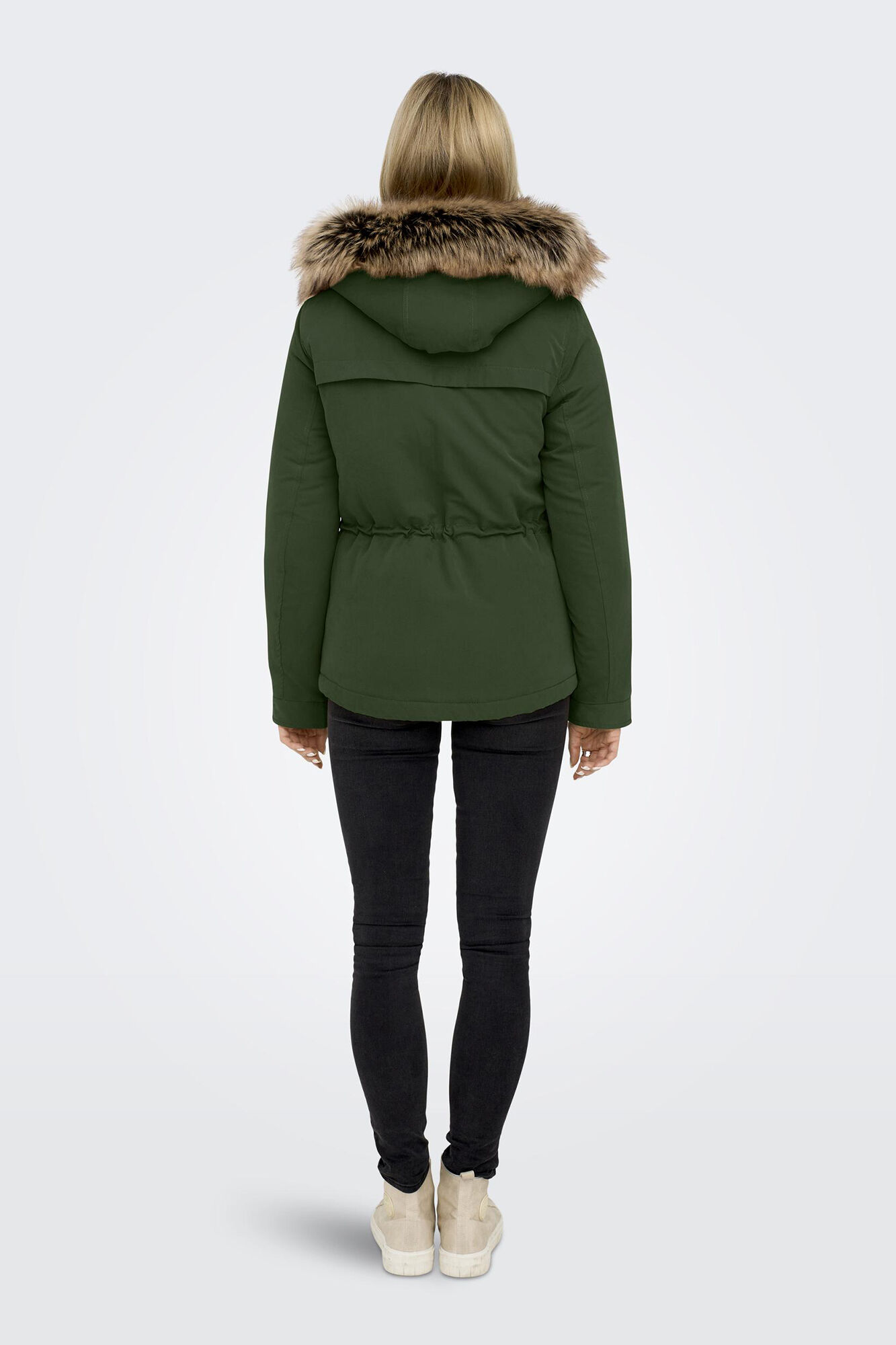 Parka com capuz