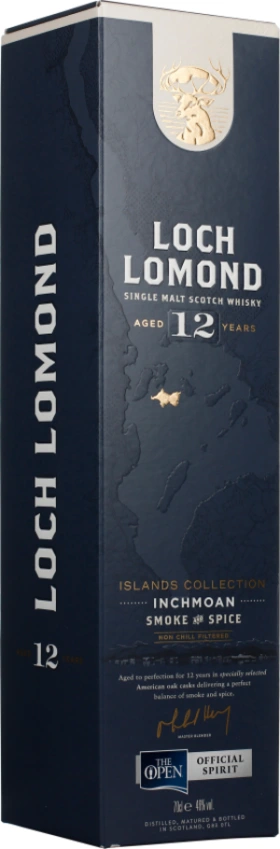 LOCH LOMOND INCHMOAN 12 YEARS SMOKE AND SPICE 70CL