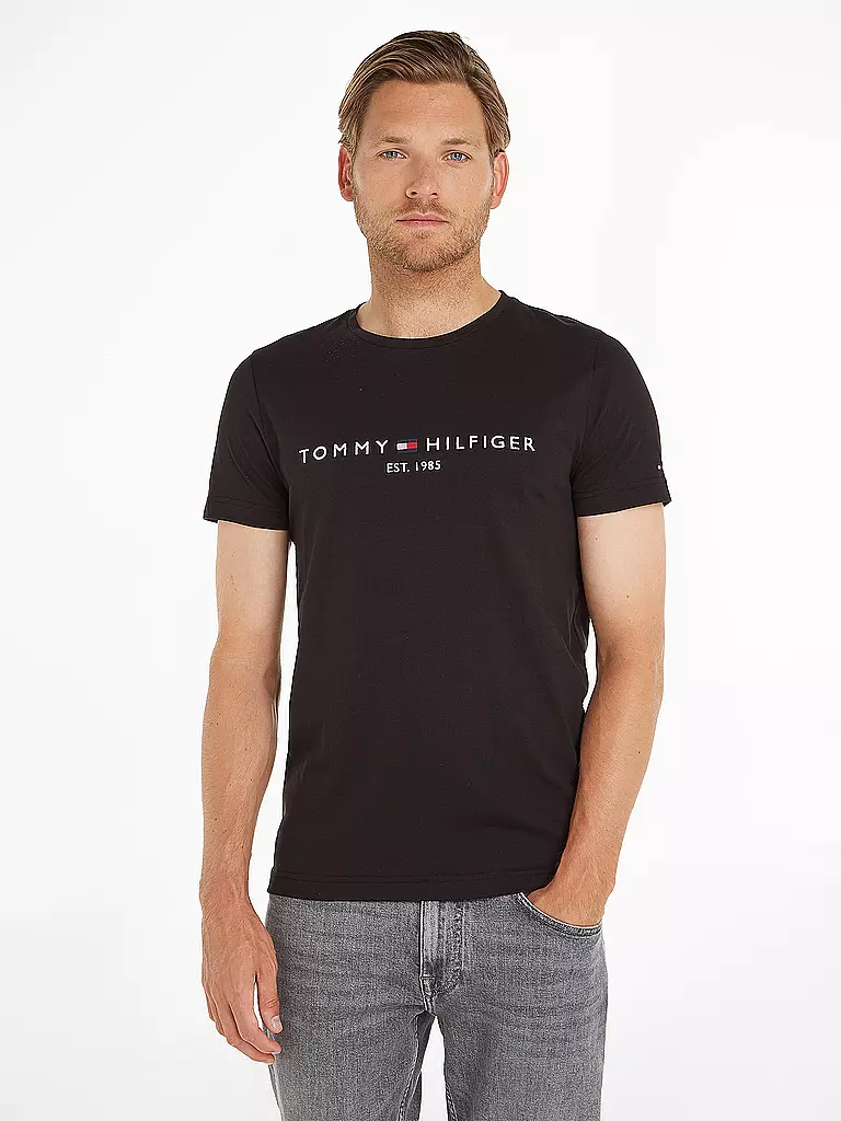 TOMMY HILFIGER T-Shirt schwarz