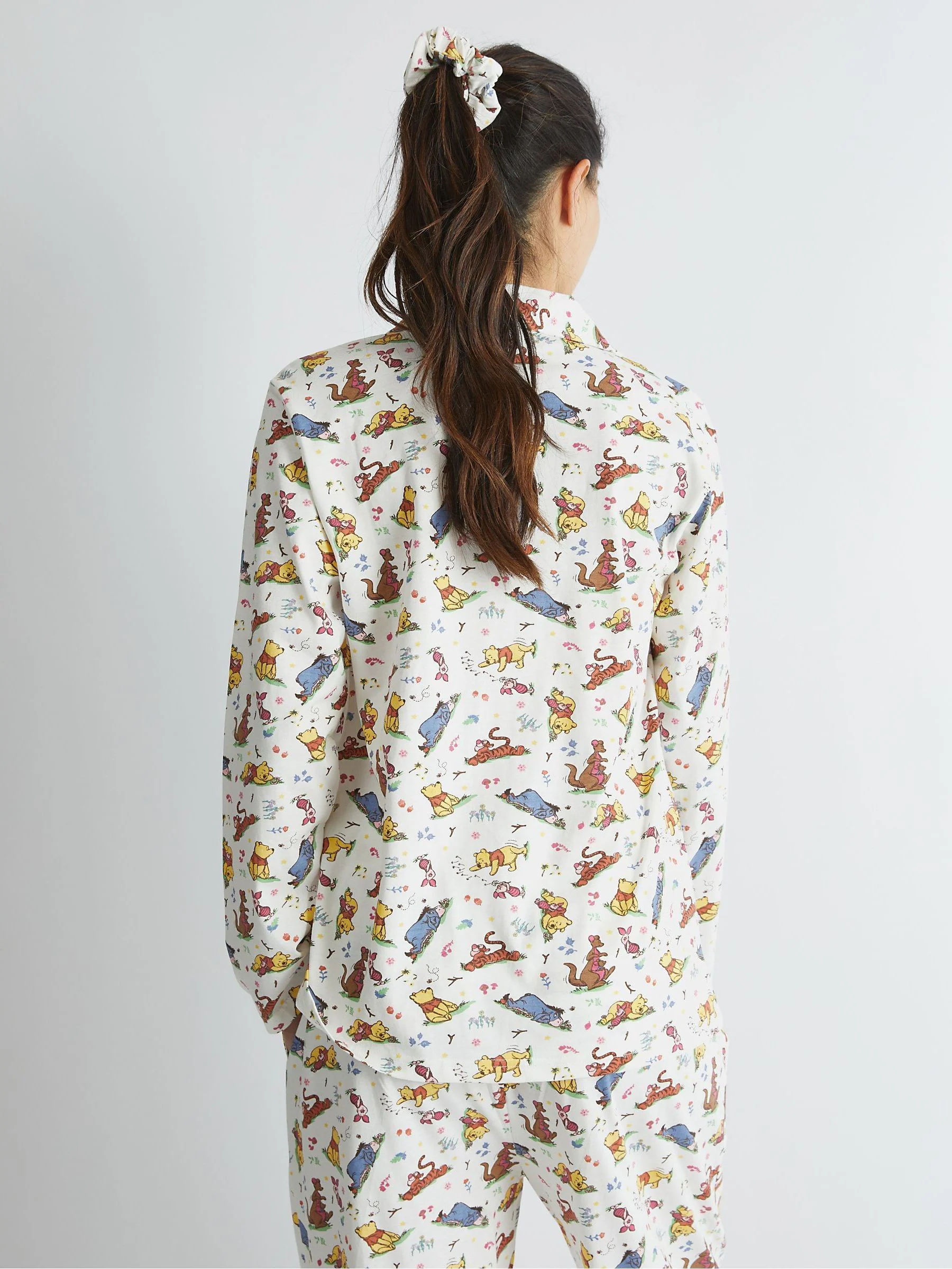 Skinnydip Disney Winnie The Pooh Pyjama Set in Ecru