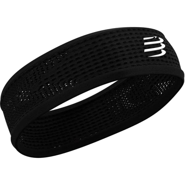 Bandeau running COMPRESSPORT THIN HEADBAND ON/OFF BLACK