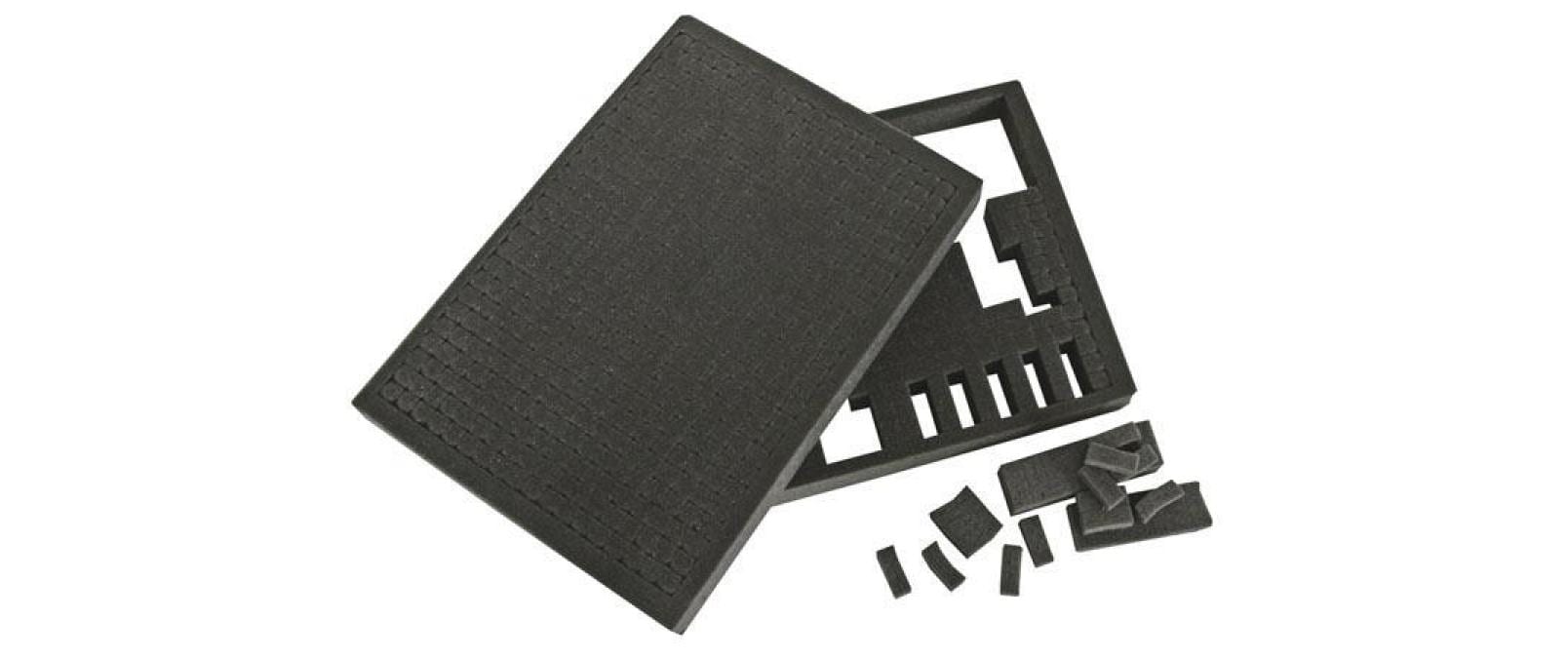 Werkzeugkoffer 1819-42A Silber, Mit SchaumstoffeinlageAluminium-Werkzeugkoffer