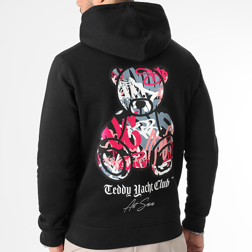 Sweat Capuche Art Series Pink Noir