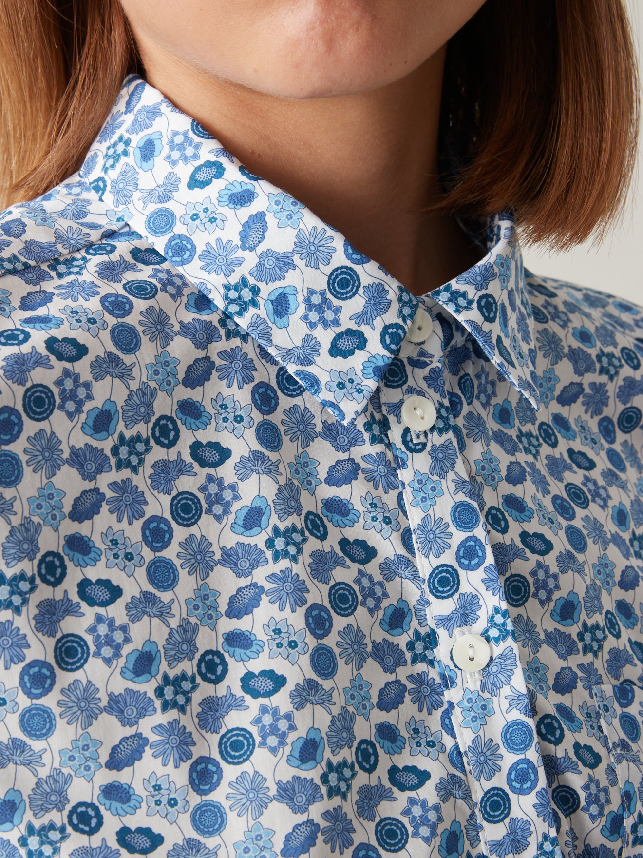 Chemise femme tissu Liberty - Limited Collection
