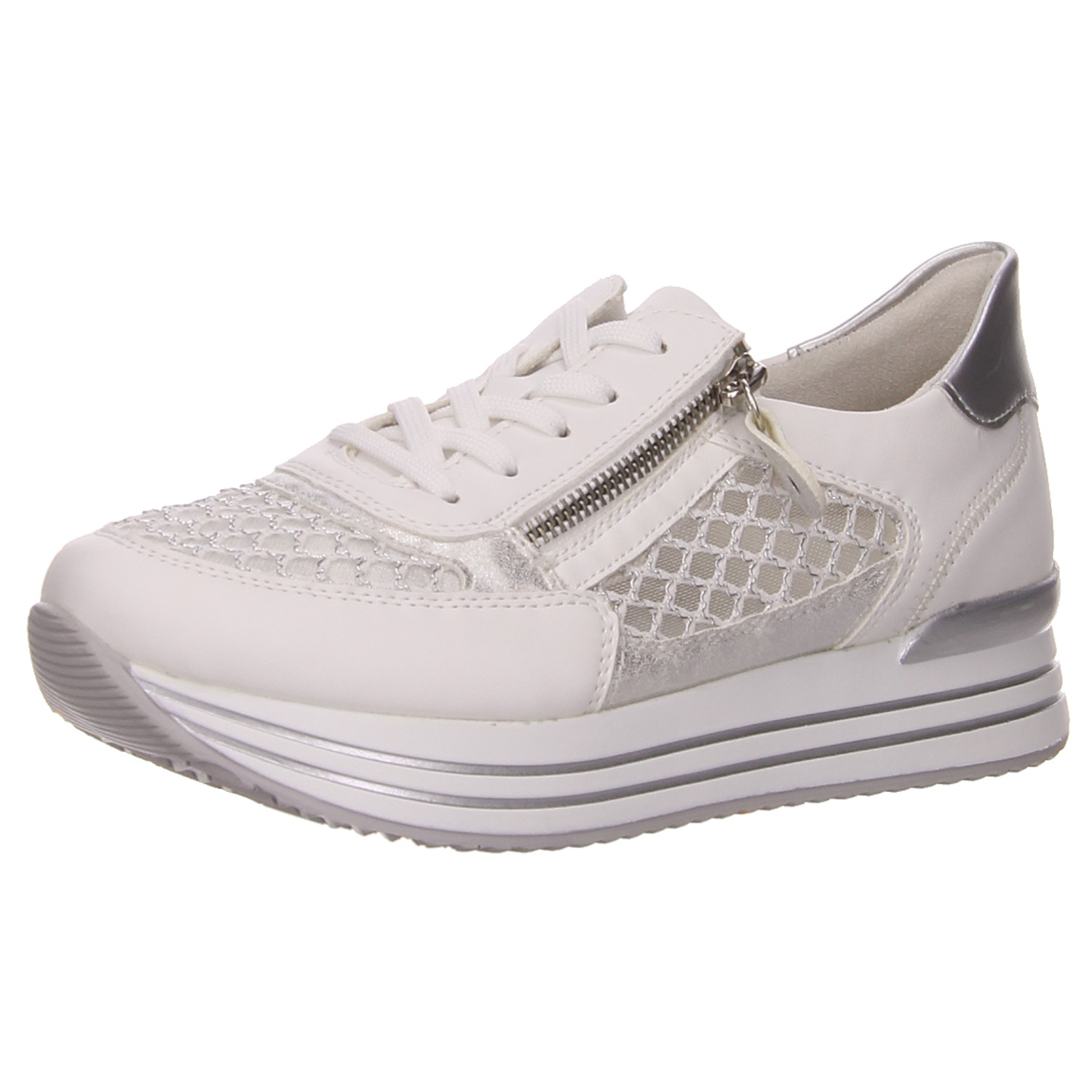 Remonte Sneaker weiß weiss/weiss kombi