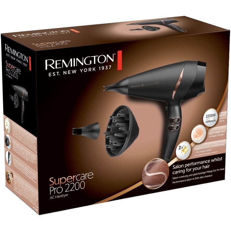 Remington Supercare PRO 2200 AC Hairdryer - AC7200