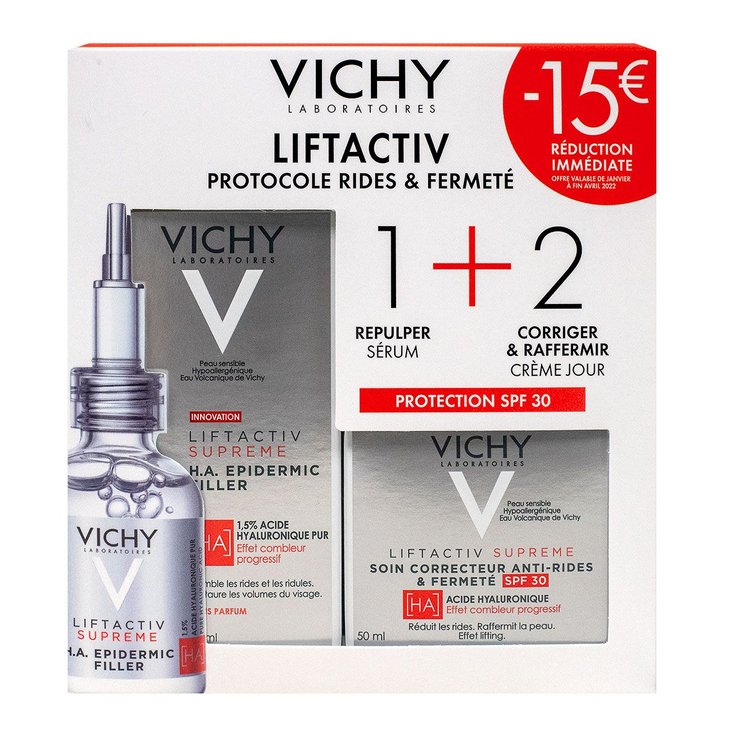 Coffret Liftactiv Supreme sérum 30ml et crème 50ml offerte