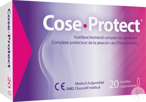 Cose-Protect 20 Suppositoires Hémorroïdes