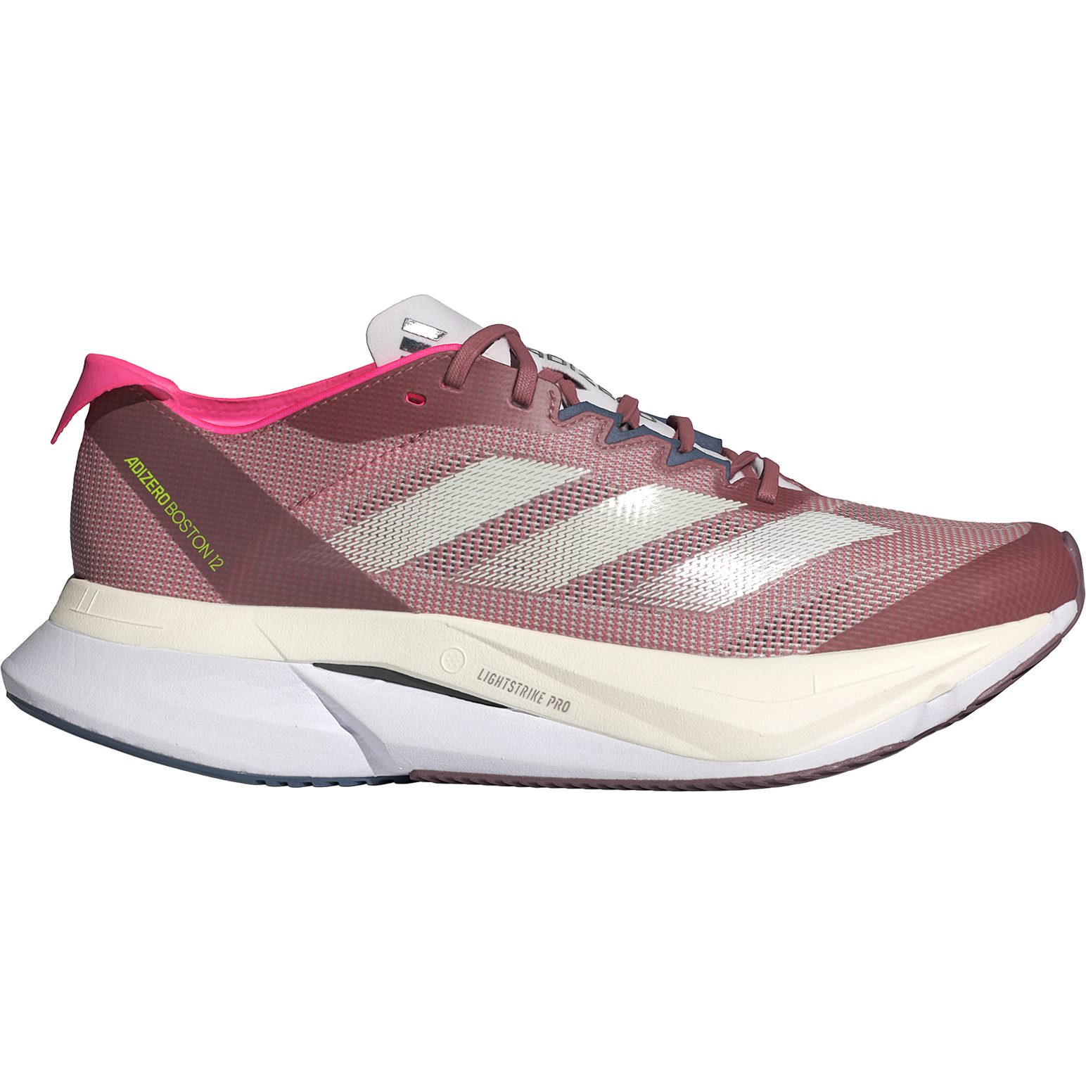 adidas Adizero Boston 12 Laufschuhe Damen preloved crimson