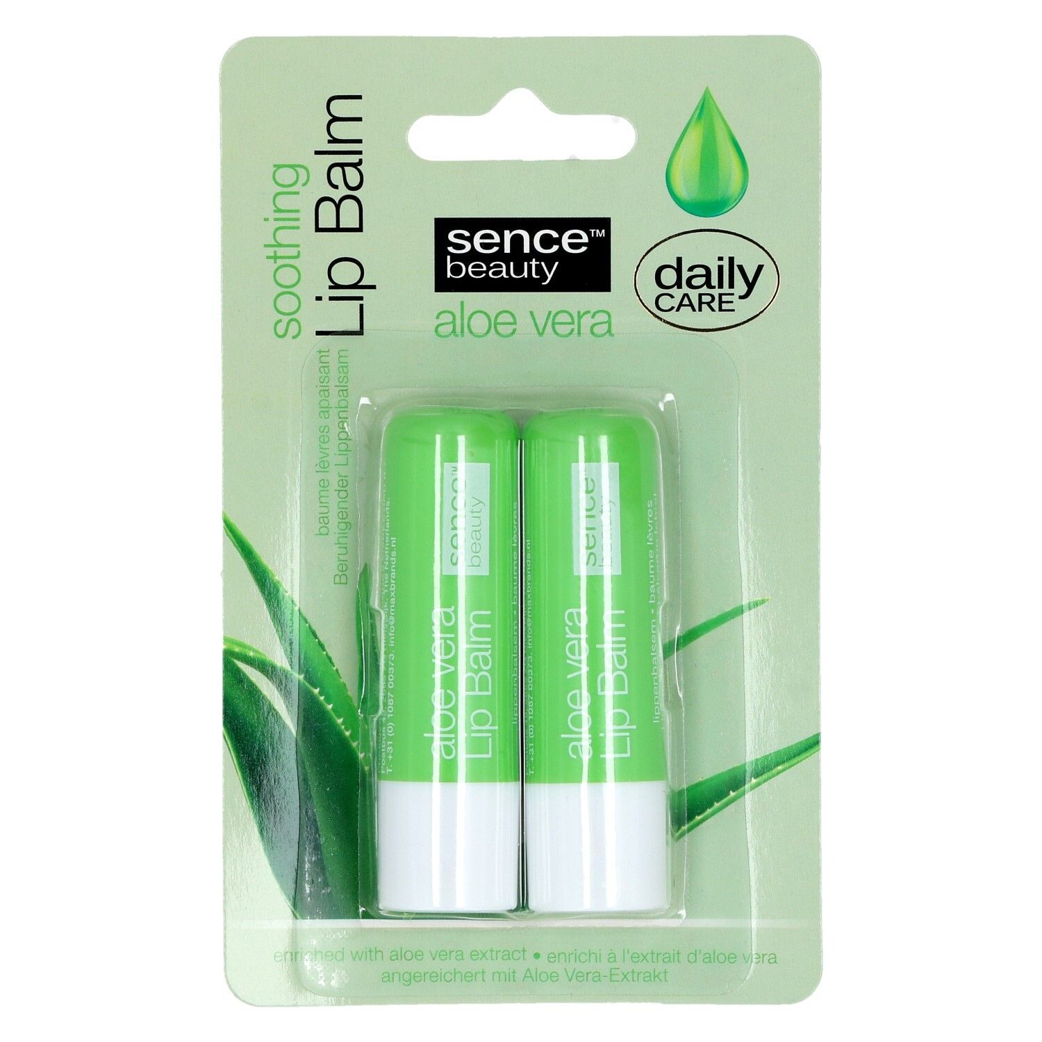 Leppepomade Aloe Vera 2 pk