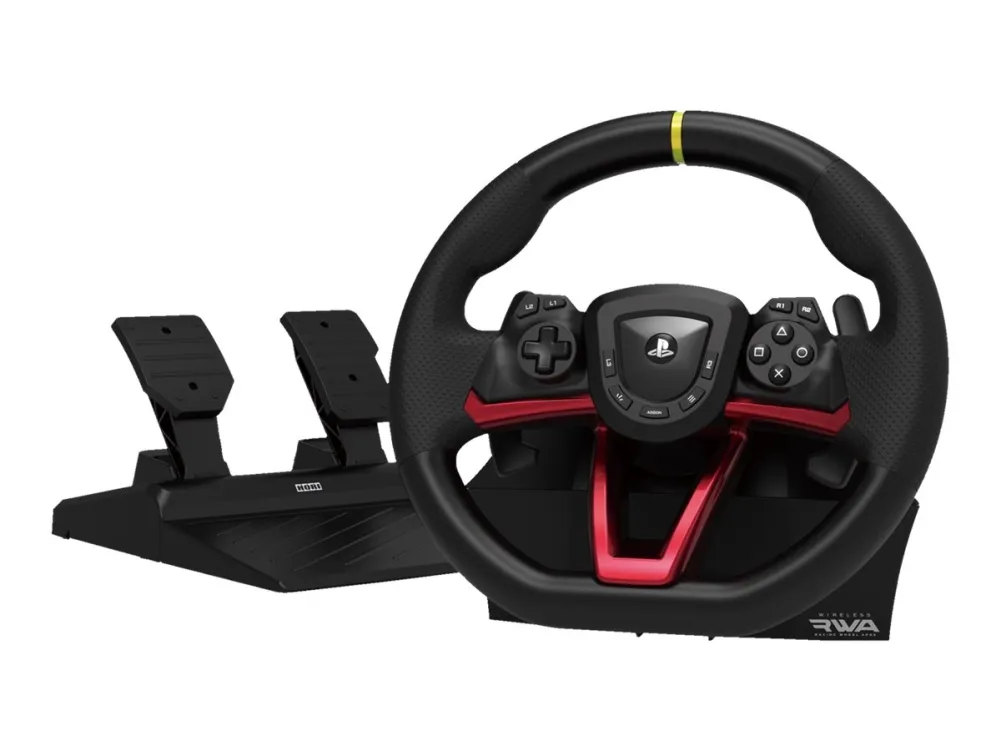 HORI APEX - Rat og pedalsæt - kablet, trådløs - for Sony PlayStation 4, Sony PlayStation 5, PC