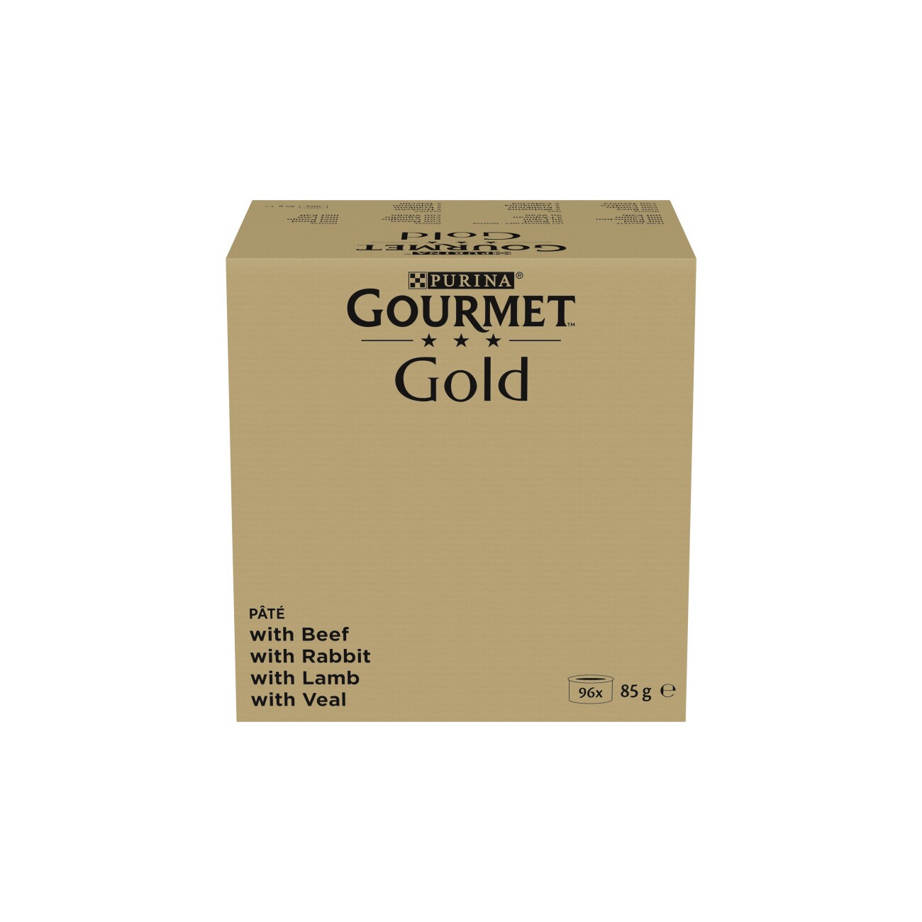 GOURMET Gold Feine Pastete Sorten-Mix 96x85g