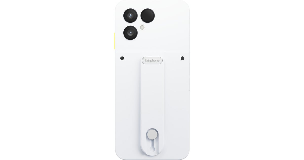 Fairphone(Gen. 6) Vingerlus smartphonehouder  (Wit)