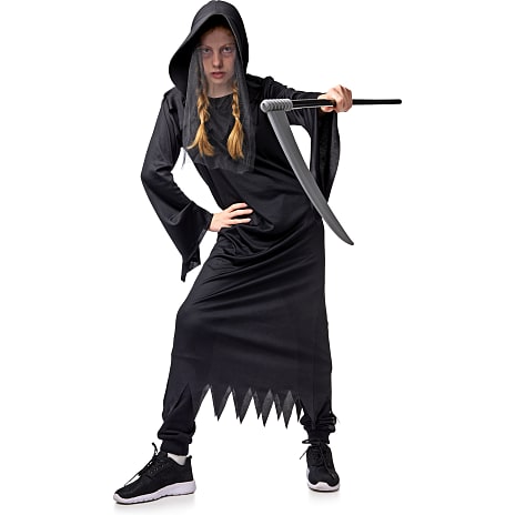 Halloween manden med leen kostume str. 128