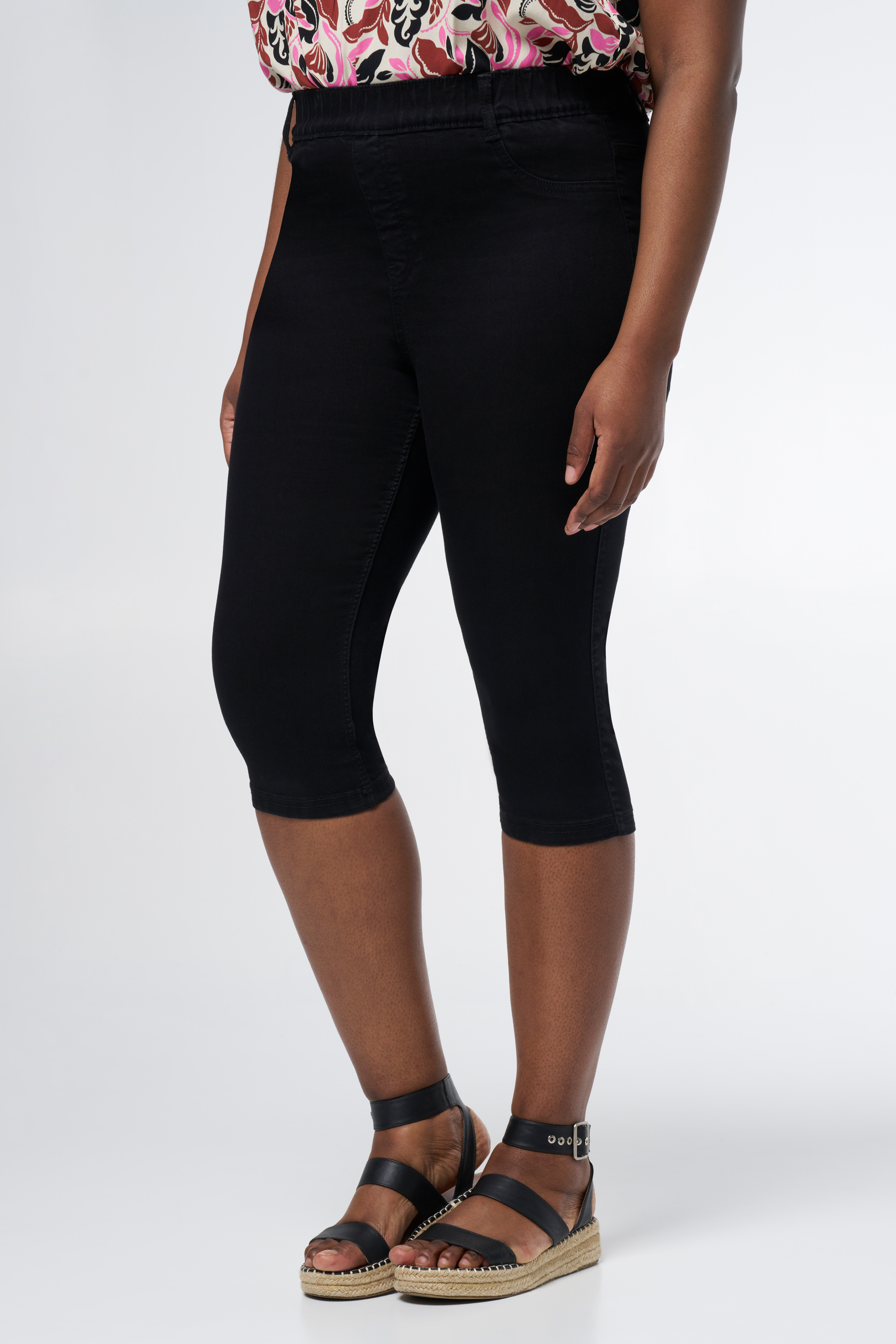 Capri tregging Zwart