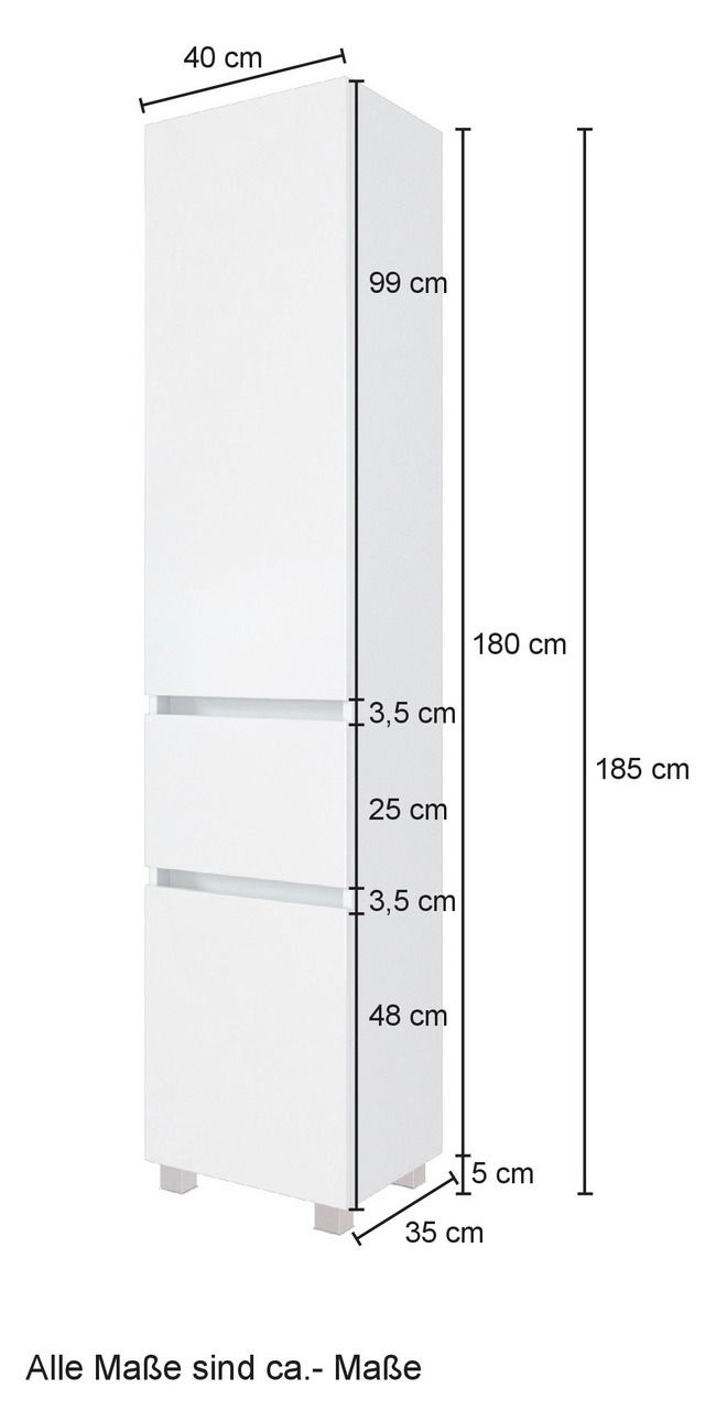 XORA Hochschrank PIENZA