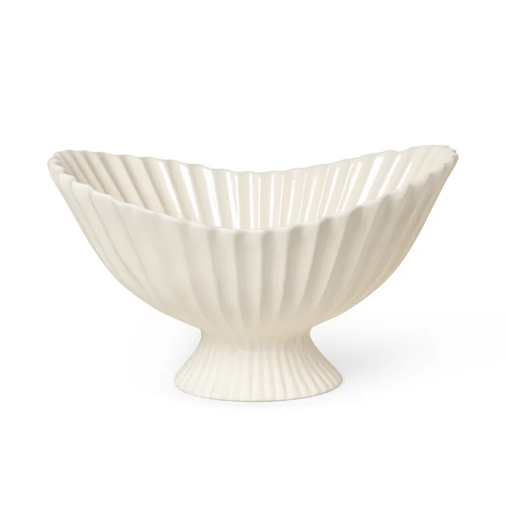 Ferm Living - Fountain Dekoschale, large, off-white