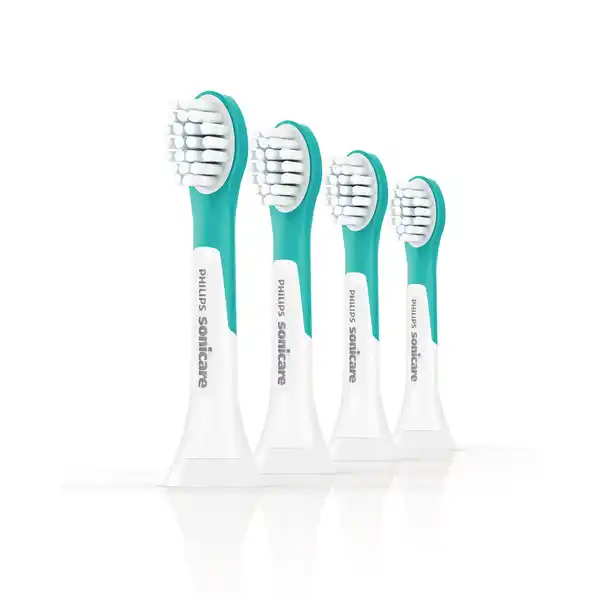 For Kids HX6034 / 33 Mini-Bürstenköpfe für Schallzahnbürste ab 3 Jahren