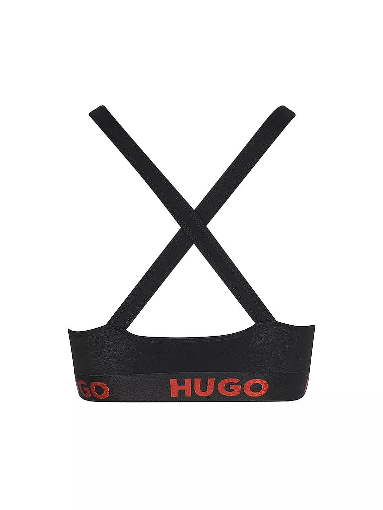 HUGO Sport Bustier schwarz