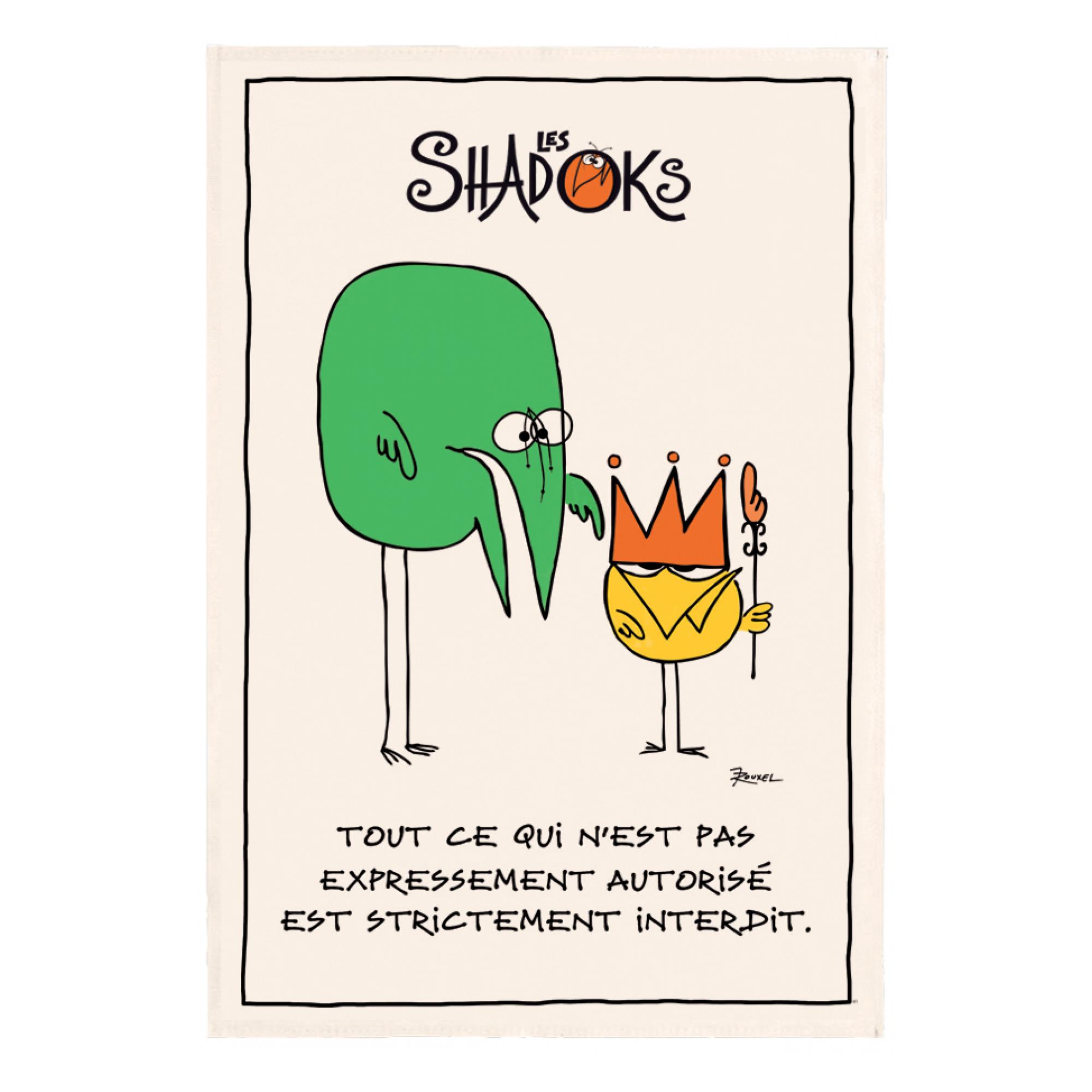 Torchon shadoks les interdits