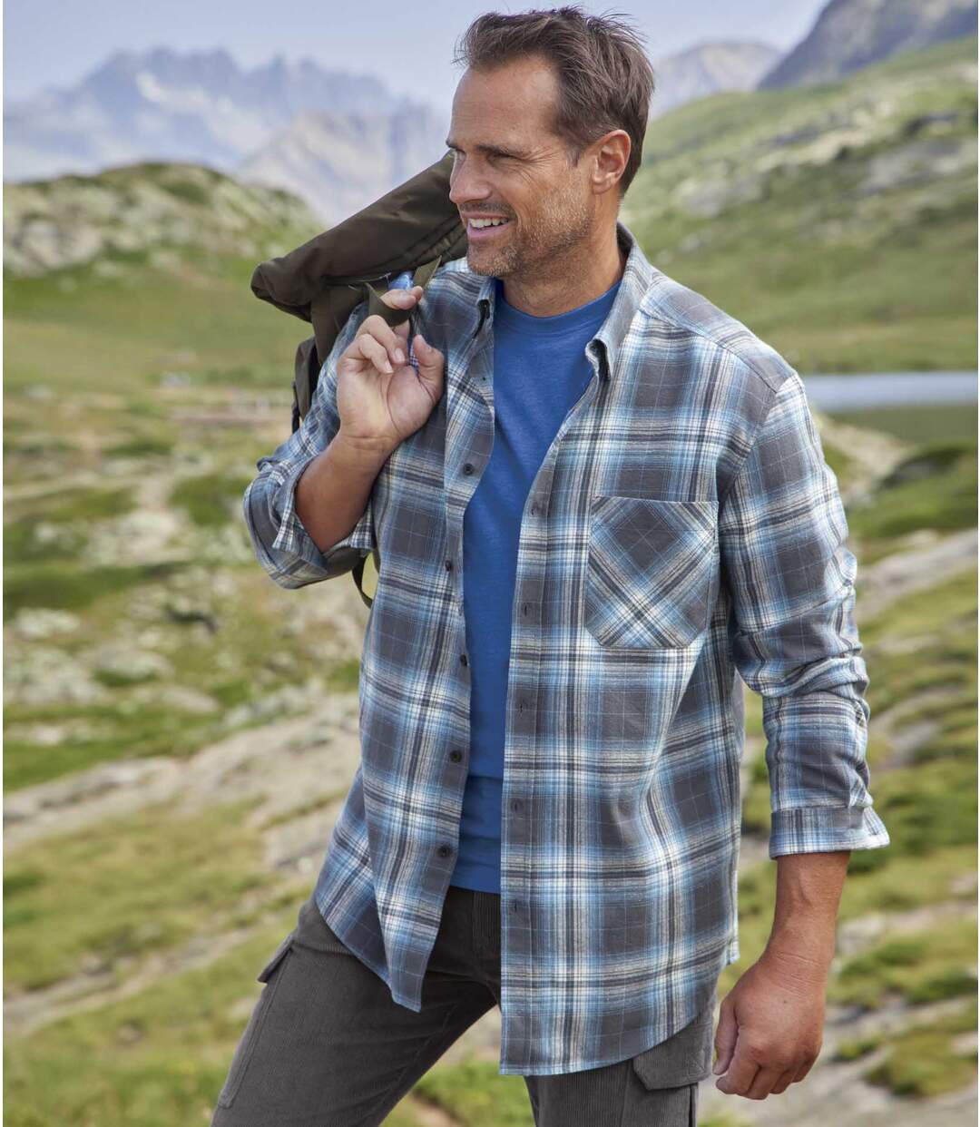 Chemise Flanelle à Carreaux Montana