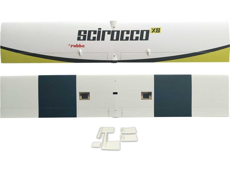 robbe Motorsegler Scirocco XS 3.25 m, GFK, ARF Voll-GfK hochleistungs Elektrosegler mit 4-Klappenflügel