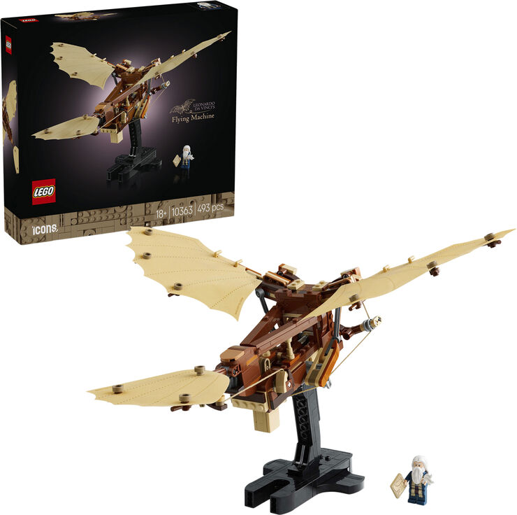 Legetøj Leonardo da Vincis flyvemaskine