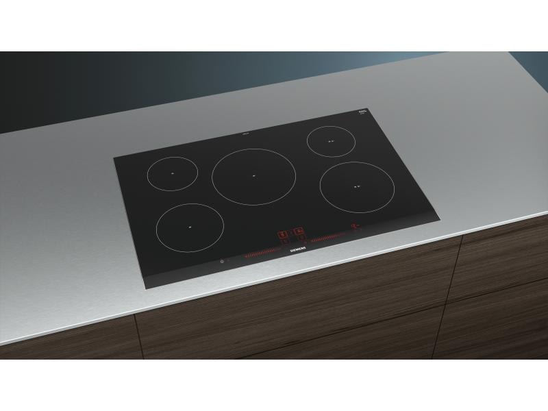 Siemens Induktionskochfeld EH875LVC1E Facetten-Design iQ 100 Einbau-Induktions-Kochstelle