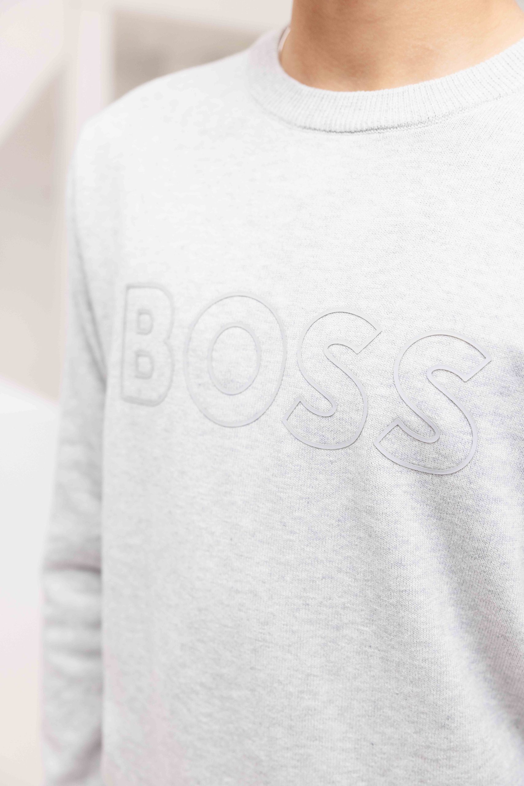 Hugo Boss Sweater Kids Grijs