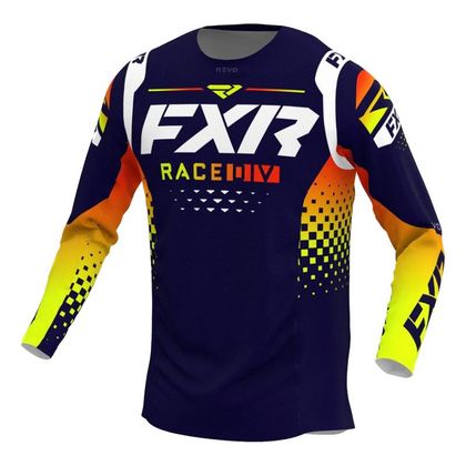 Maillot cross FXR REVO LE MX 2022 - Bleu / Jaune
