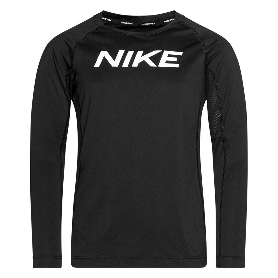 Nike Pro Maillot d'Entraînement Dri-FIT - Noir/Blanc Enfant