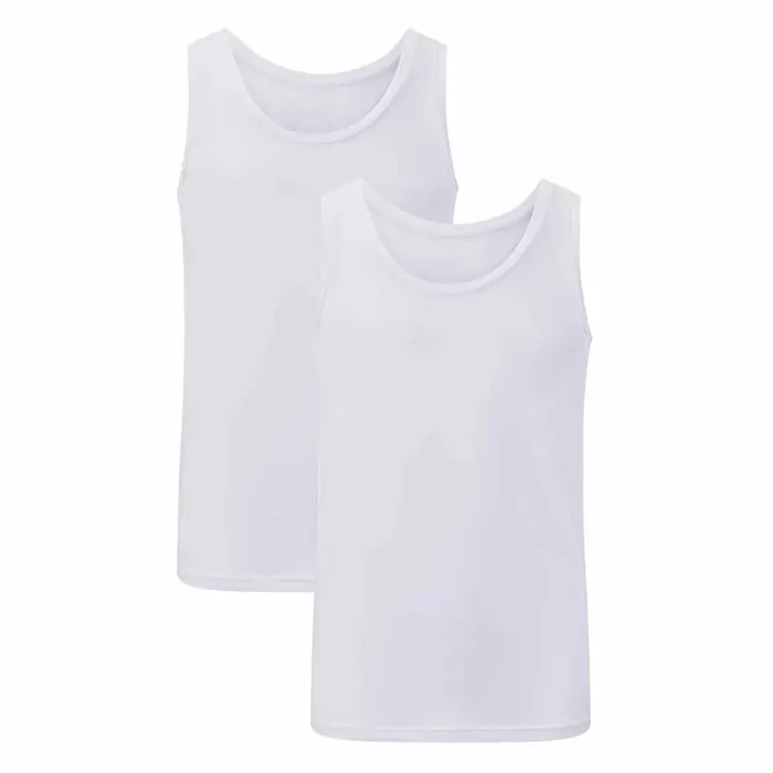Bamboo Basics Stef Singlet Heren (2-pack)
