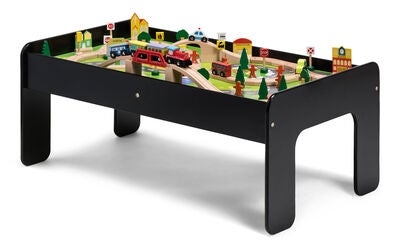Classic World Togbord 90 Deler, Svart