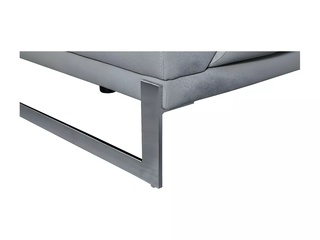 Fauteuil cuir Design HAVANA Gris