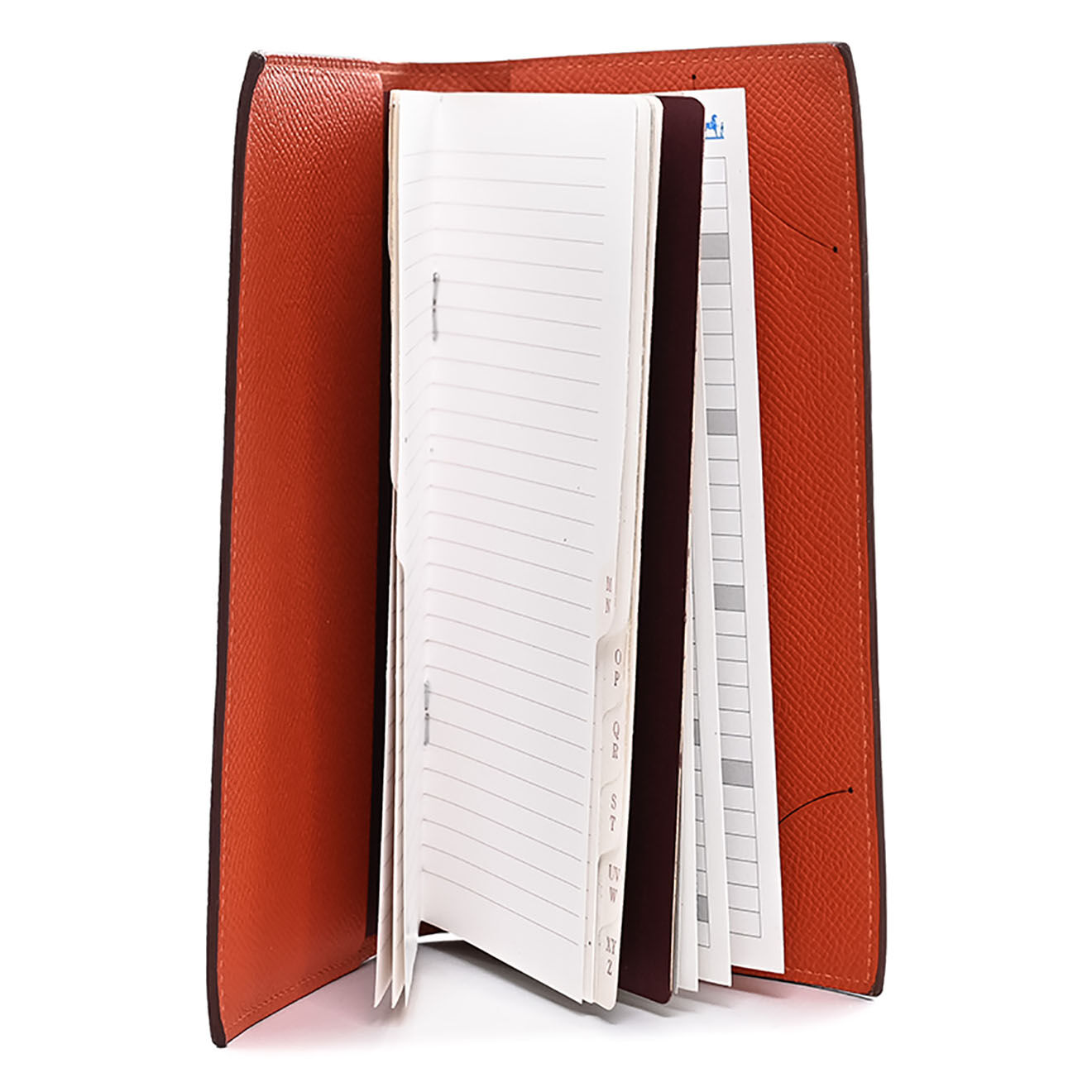 Hermès Porte-agenda Epsom orange - Très bon état - 10x17 cm